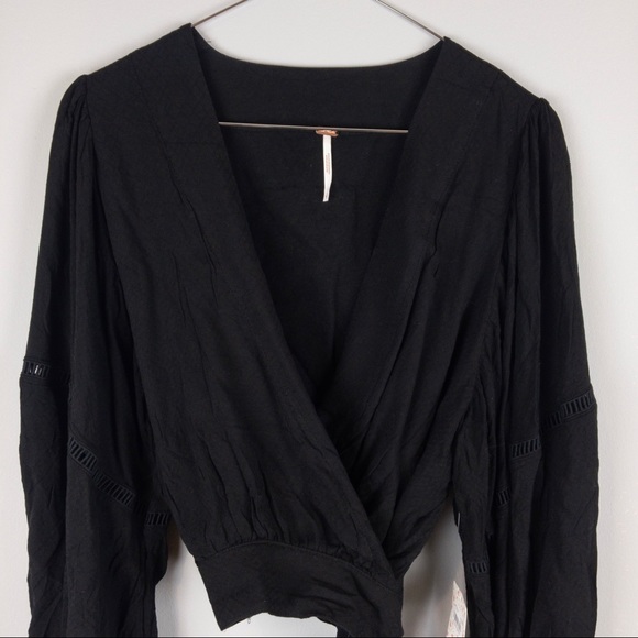 Free People Wrap Top Size S - Picture 5 of 7